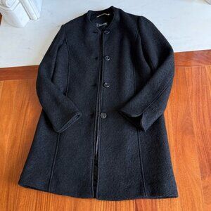 Ellen Tracy Coat 🧥 Size 4 Women unique Wool Blend Winter Jacket EUC Outwear